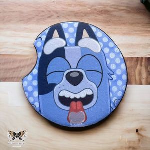 Bluey Car Coaster Set | Bluey Coaster Set | Bluey Car Accessories